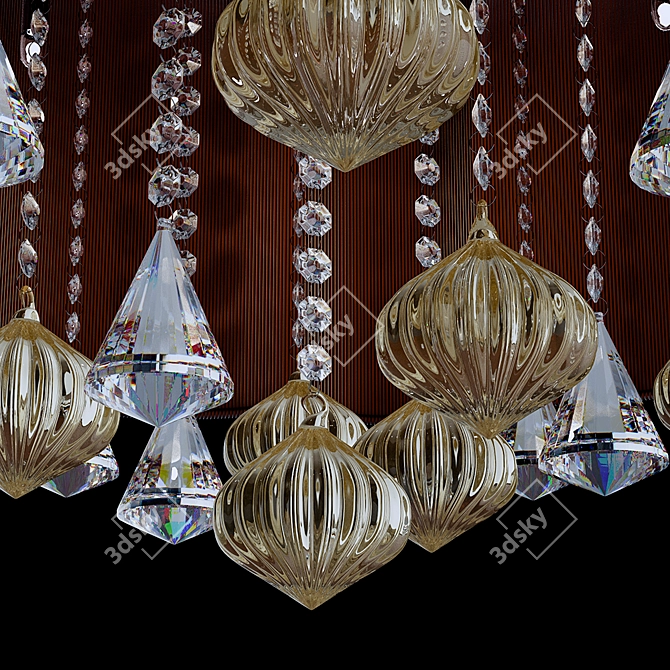 MW-Light 465011409 Jacqueline Chandelier 3D model image 2