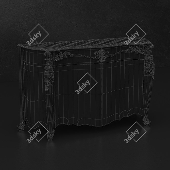Elegant Vittorio Grifoni Buffet 3D model image 2