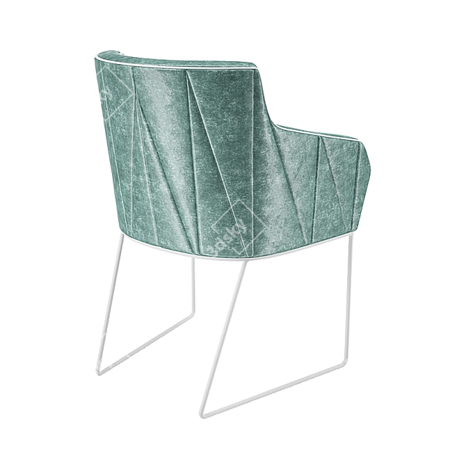CROIX Chair: Elegant and Modern 3D model image 2