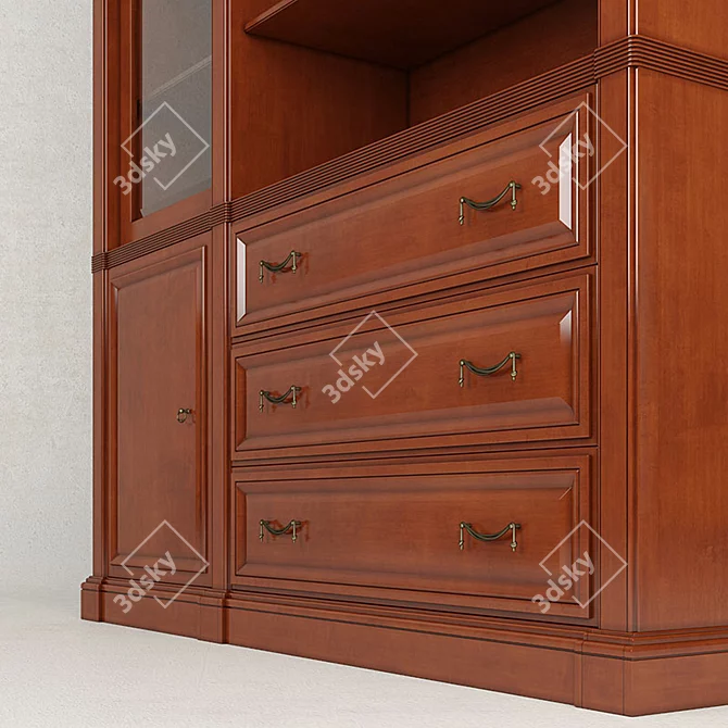 Alpuch Padova - Elegant Wood Furniture 3D model image 3