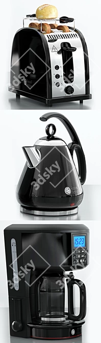 Russell Hobbs Kitchen Set: Stylish and Functional 3D model image 2