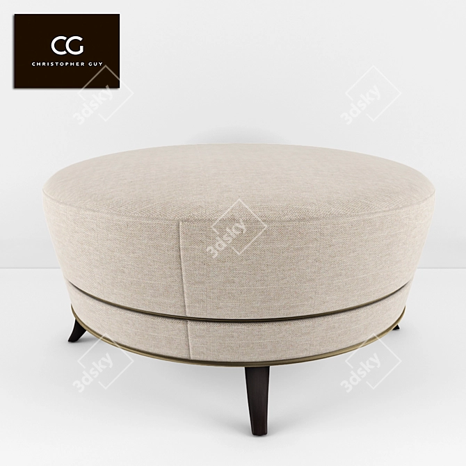 Luxurious Jacqueline Bed - 3dsMax & FBX Compatible 3D model image 1