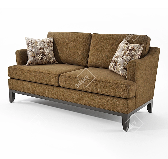 Elegant Fairfield Sofa: Classic Comfort 3D model image 1