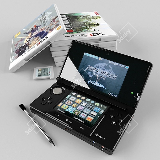 Ultimate 3D Gaming On-the-Go 3D model image 1