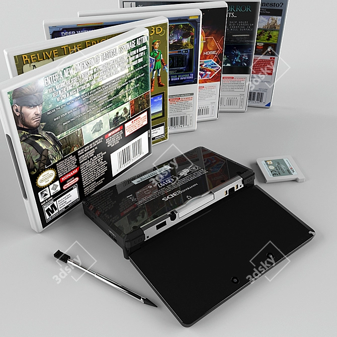 Ultimate 3D Gaming On-the-Go 3D model image 3