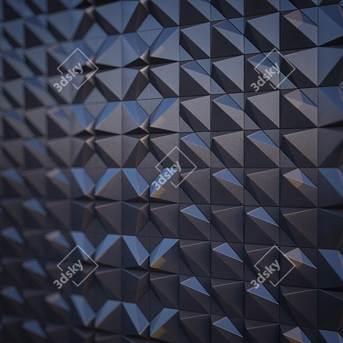 Eliza Mikus Panel Tiles 3D model image 2