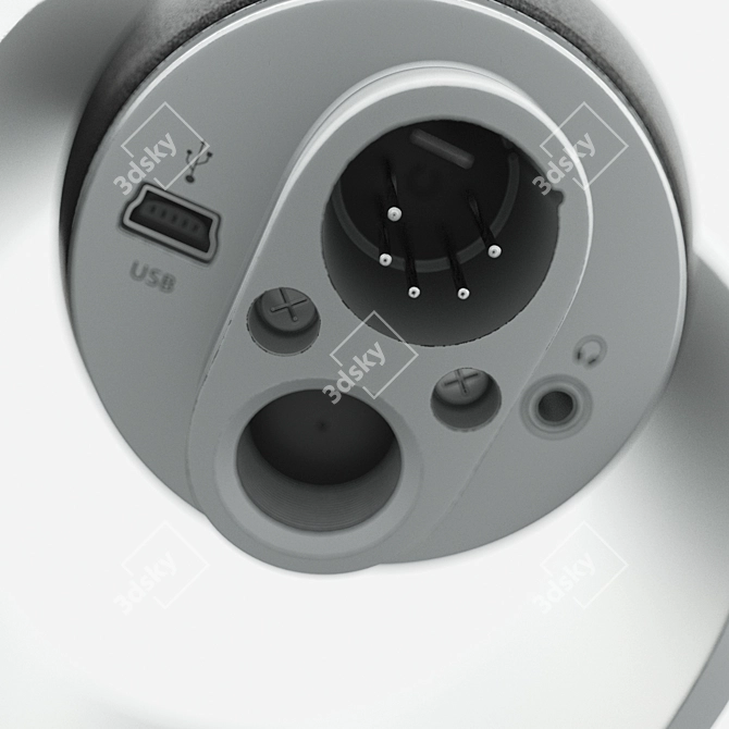 Pro Blue Yeti Pro Mic 3D model image 5