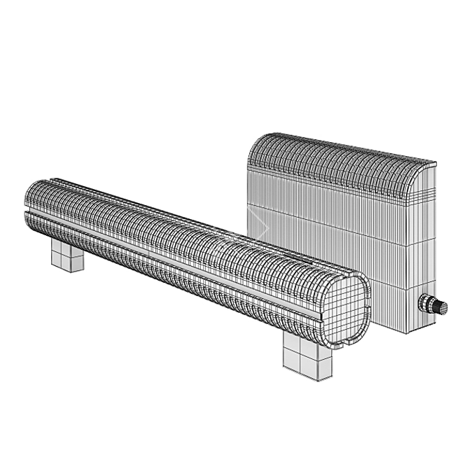 JAGA KNOCKONWOOD Radiators: Stylish Heat for Any Room 3D model image 2