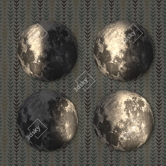 Moon in my Room: Illuminating Dreams 3D model image 1