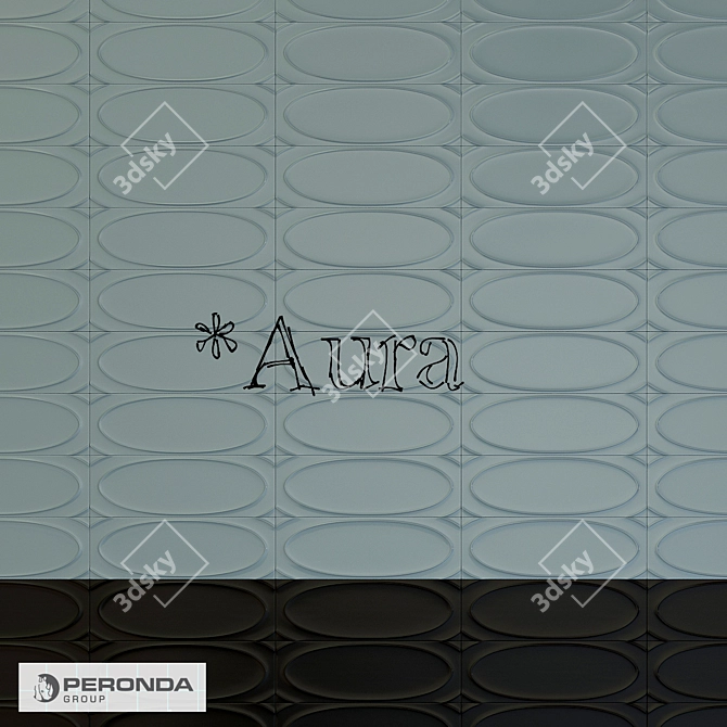 Peronda Aura: Elegant Collection of 18 Elements 3D model image 1