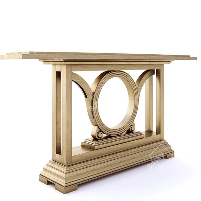 Elegant Savoy Console by John Richard 3D model image 2