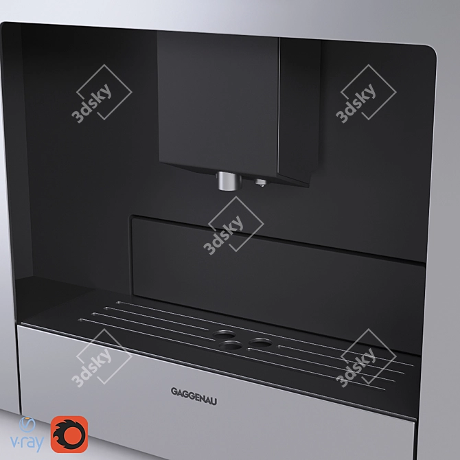 Gaggenau CMP250: Professional Perfection in Your Kitchen 3D model image 2