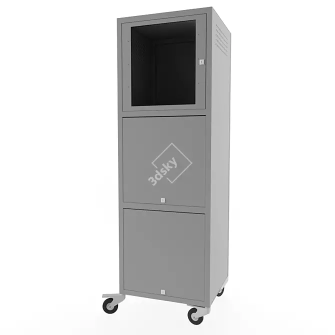 Diagnostic Cabinet for Accurate Diagnosis 3D model image 2