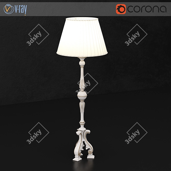 Irenze Collection: Classic Italian Lamp 3D model image 1