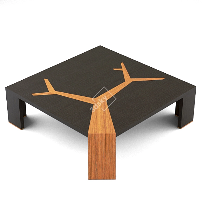 Angkor Coffee Table 3D model image 1