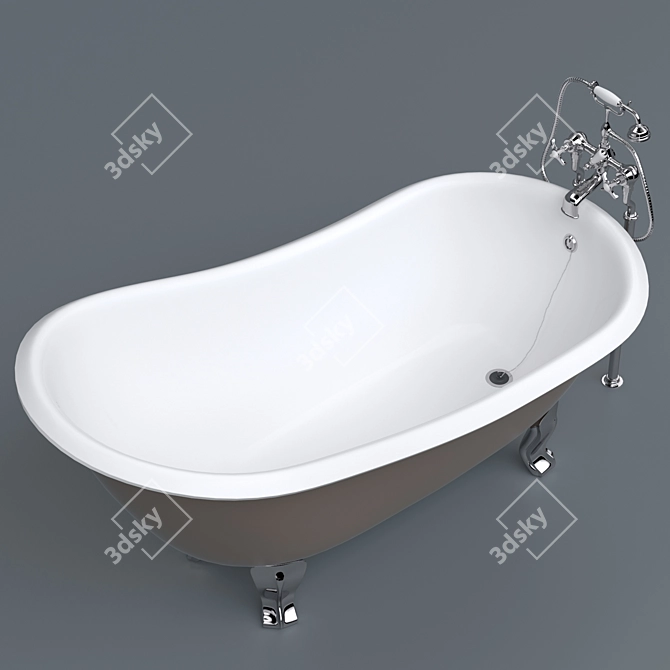 Regina Bath & Mayfair Mixer 3D model image 2