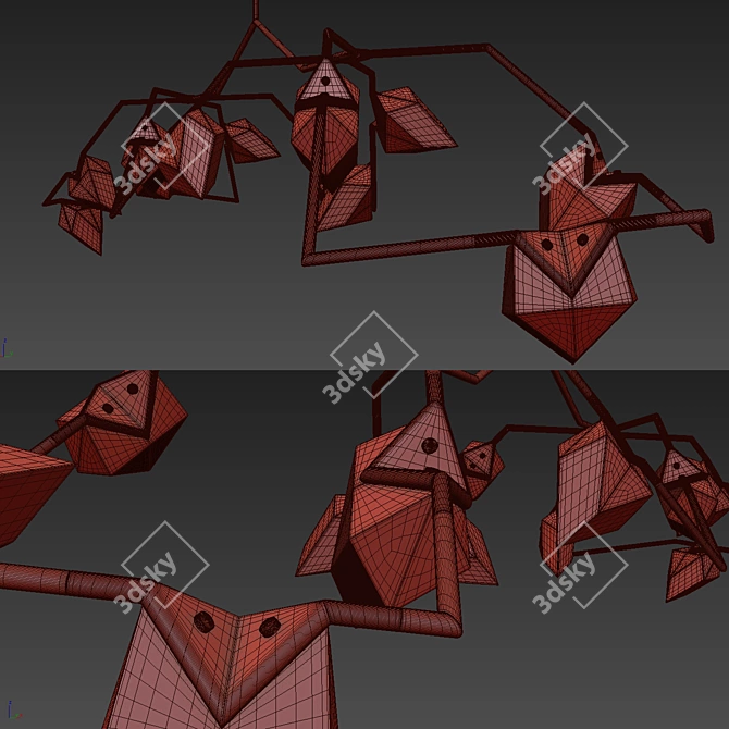 Modern Lighting Brilliance: Seed 03 3D model image 2