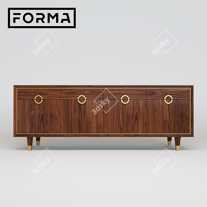 Prime Collection Chest Forma PRM-01 3D model image 1