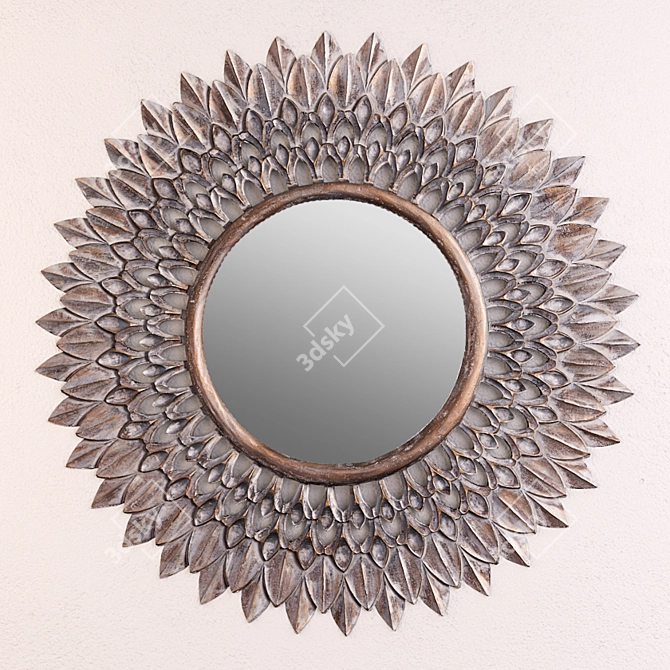 Radiant Reflections: Sunburst & Starburst 3D model image 2