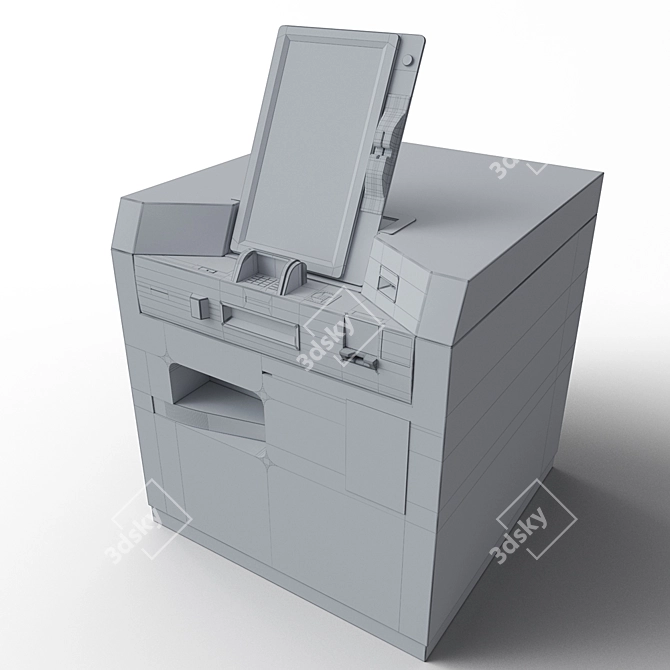 Chase Banking Kiosk: Vray & Corona 3D model image 3