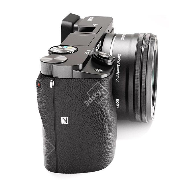 Sony Alpha A6000 Mirrorless Camera 3D model image 3
