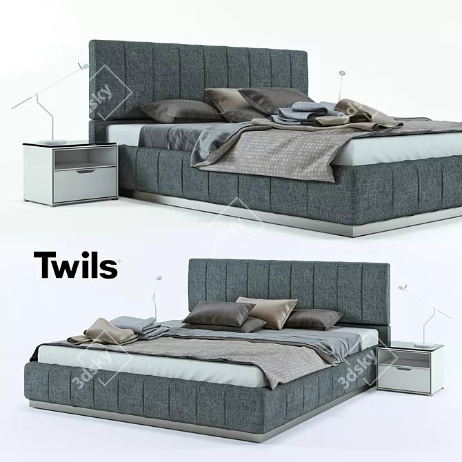 Sleek Barrè Twils: Innovation in Design 3D model image 1