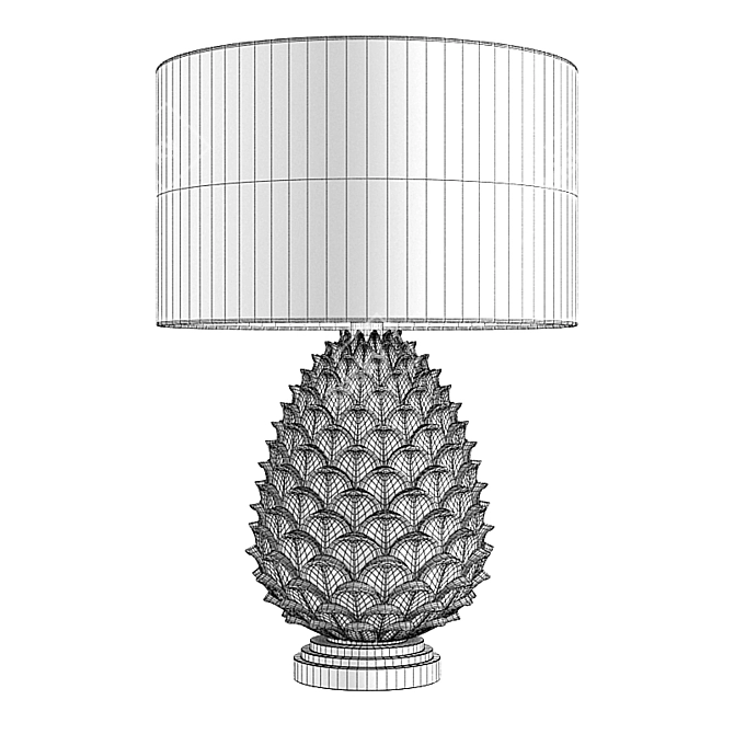 Currey Royal Table Lamp 3D model image 2