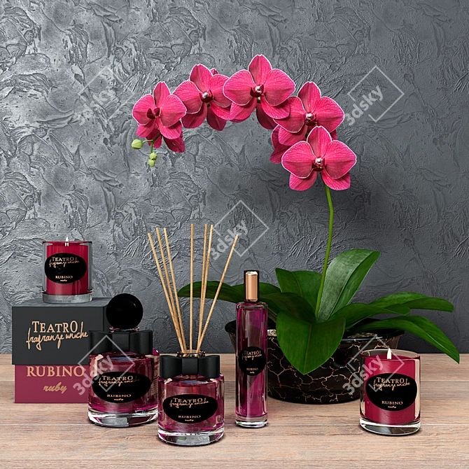 Teatro Fragranze Home Aromas Set 3D model image 2