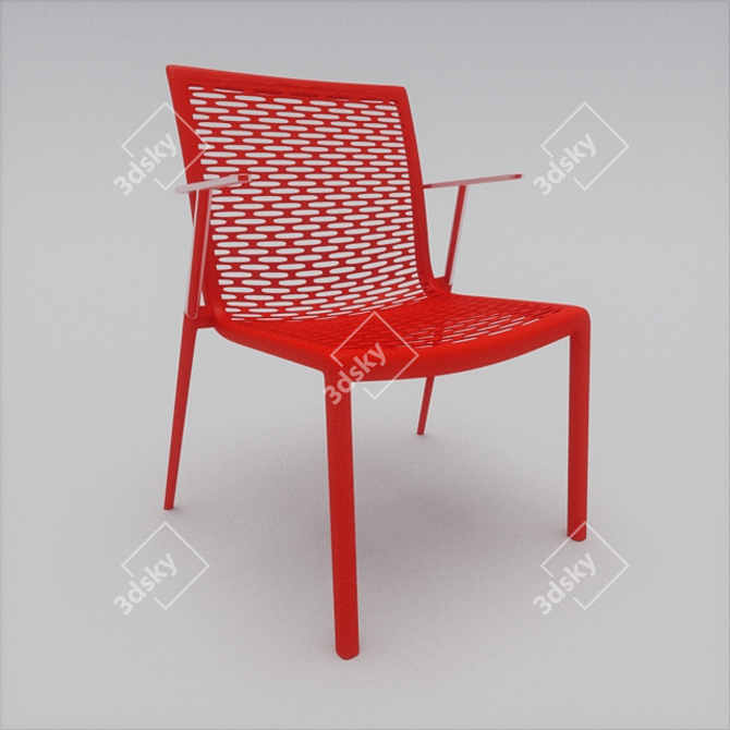 UltraStack Chair: Versatile and Durable 3D model image 1