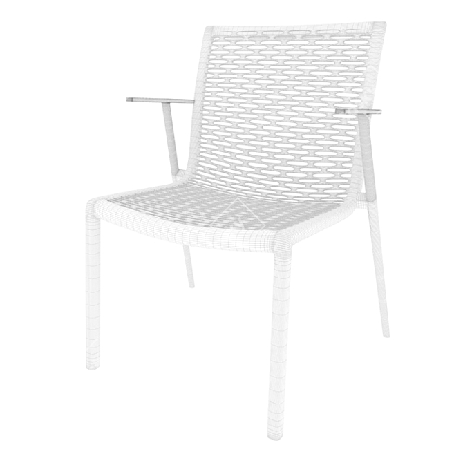 UltraStack Chair: Versatile and Durable 3D model image 3