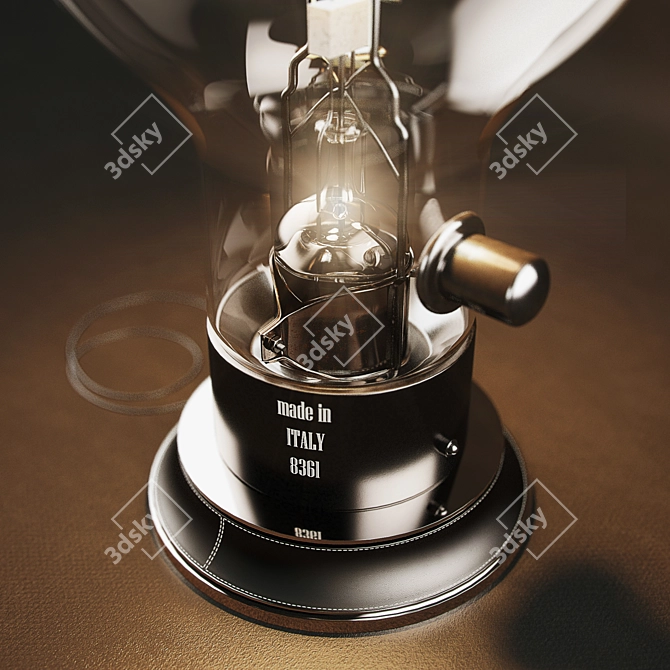 Elegant ART Auctor Lamp 3D model image 2