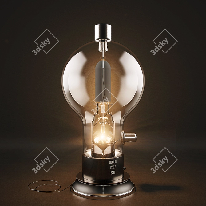 Elegant ART Auctor Lamp 3D model image 3
