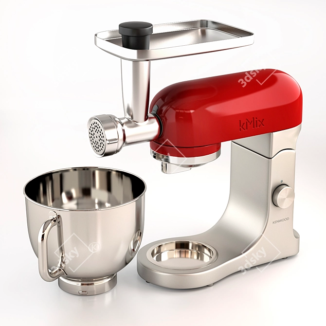 Versatile kMix Kitchen Machine 3D model image 2