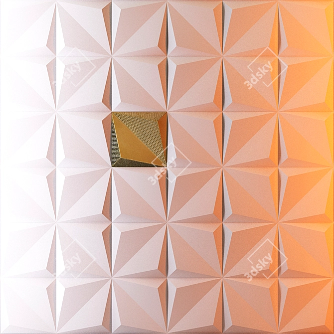 3D Ceramic Tile Shapes - Modernize Your Space 3D model image 1