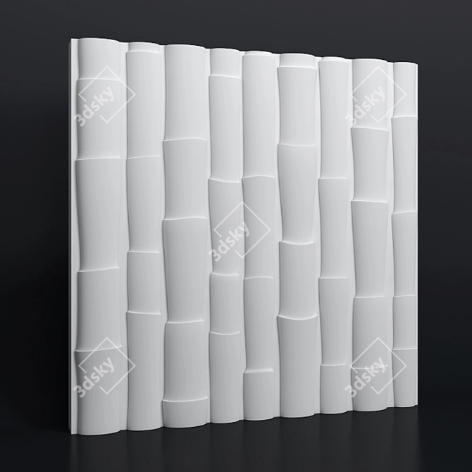 Bamboo 3D Panels by Formako 3D model image 1