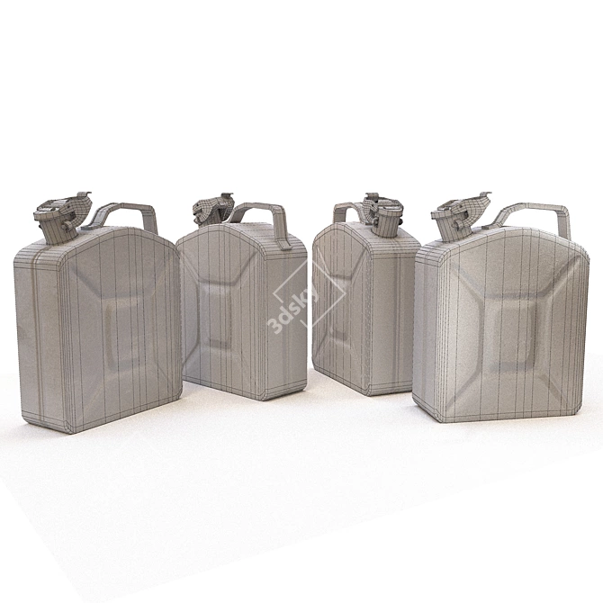 Versatile Canister Collection - 1,484 Polys, 1,544 Verts - 3000x3000 Texture Size 3D model image 2