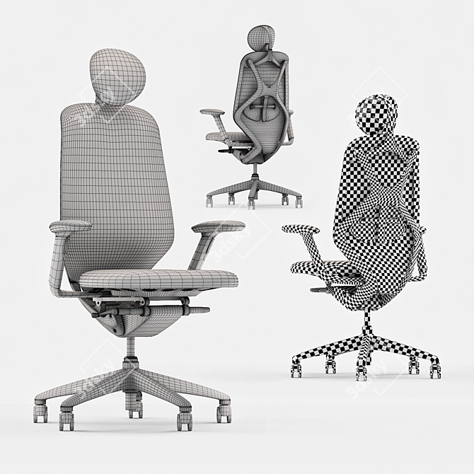 ASIS Suit Chair 3D model image 3