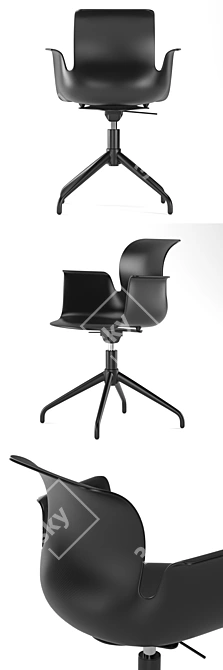 Elevate Your Comfort: Pro Armchair 3D model image 3