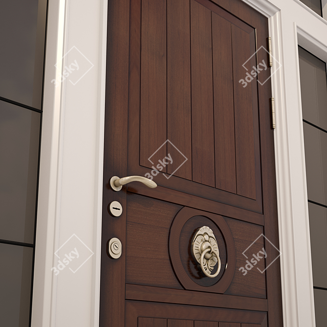 Portal Clinker Door - RuLes Custom, ExaGres Steps 3D model image 3