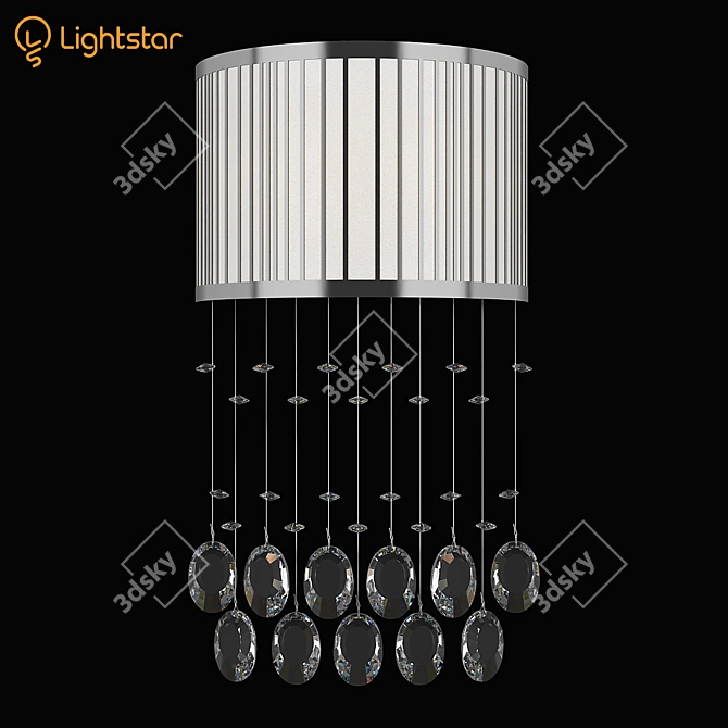 745634 Cappe Lightstar Crystal Chandelier 3D model image 2