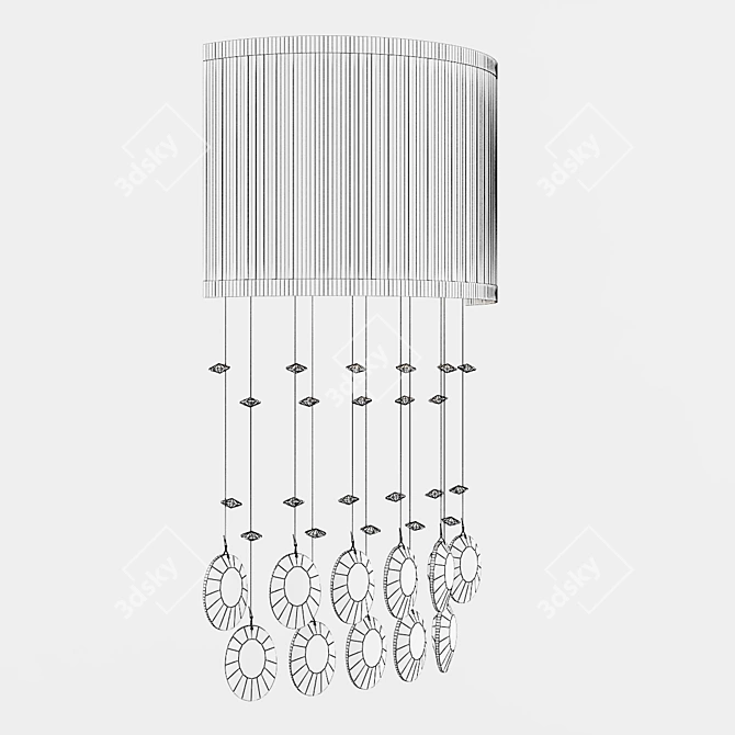 745634 Cappe Lightstar Crystal Chandelier 3D model image 3