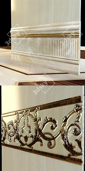 Keraben Magic Ceramic Tiles: Classic Elegance 3D model image 3