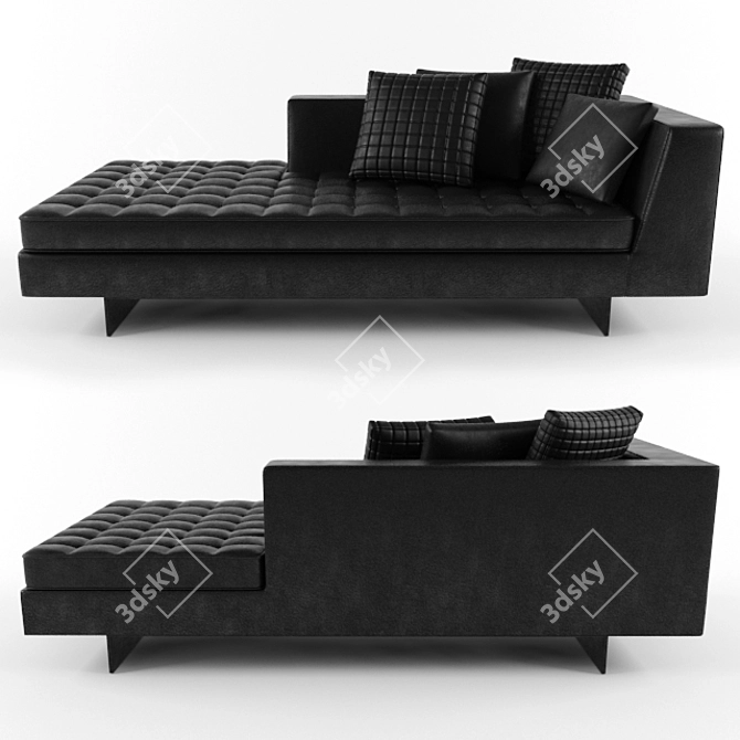 Contemporary HAERO Alivar Sofa 3D model image 2