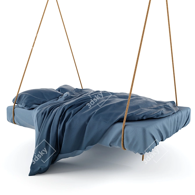 Hanging Bed: Perfect for Any Space 3D model image 2