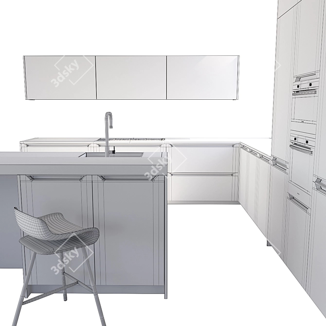 BVA Adara: Kitchen Artistry 3D model image 2