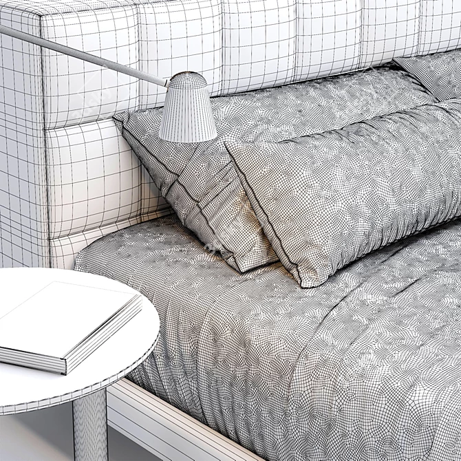 Modern Italian Design: Zanotta Alfa 3D model image 3