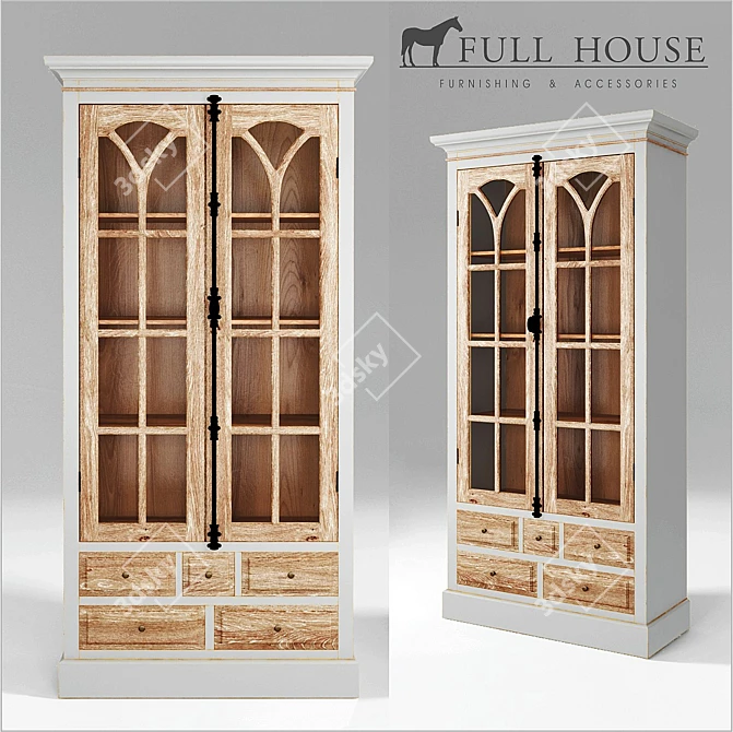ModernFULLHOUSE: L.100*W.48*H.198cm 3D model image 1