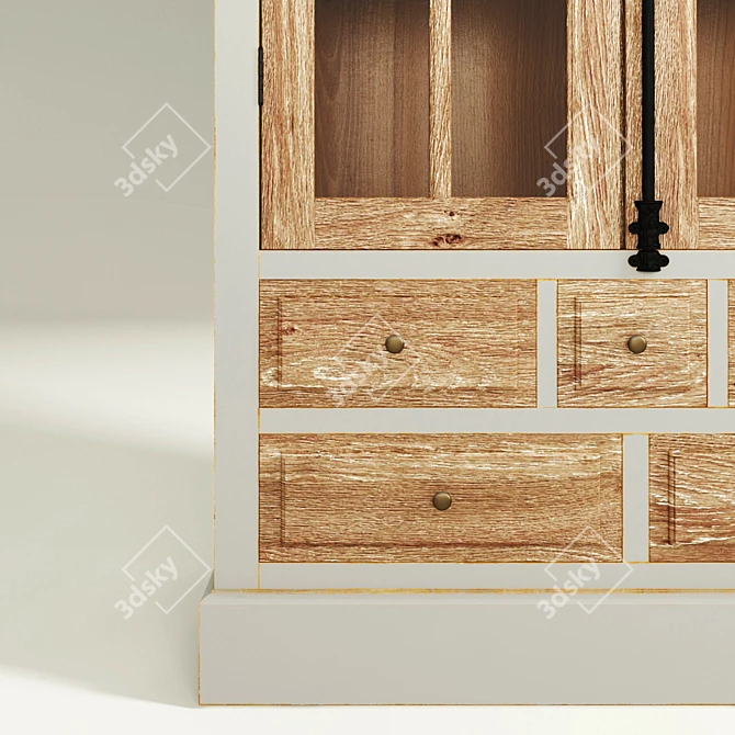 ModernFULLHOUSE: L.100*W.48*H.198cm 3D model image 2