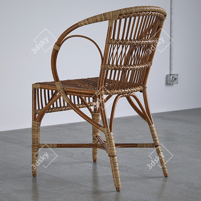 Sika Design Wengler Chair: Stylish & Comfortable Seating 3D model image 2