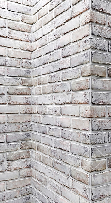 Corners of Strength: Brick Wall 3D model image 2